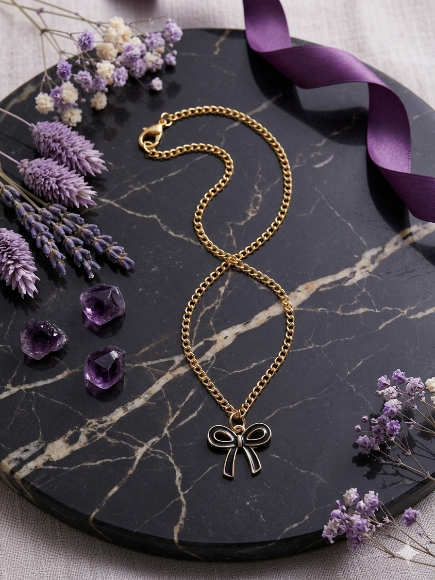 Premium Bow Necklace