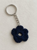 Crochet Flower Keychain